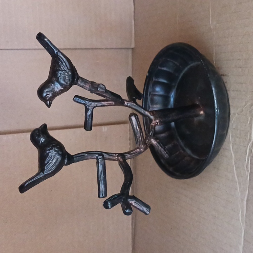 Jewelry dish with birds